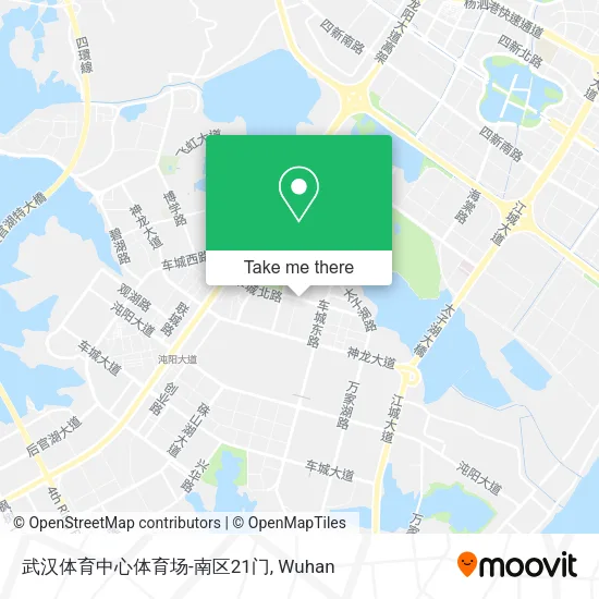 武汉体育中心体育场-南区21门 map