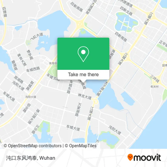 沌口东风鸿泰 map