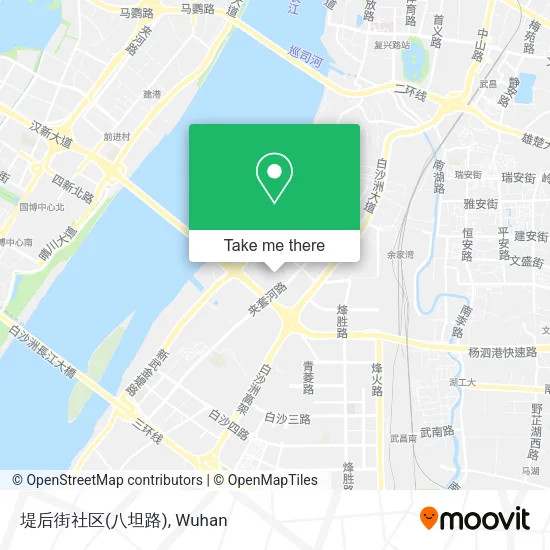 堤后街社区(八坦路) map