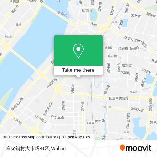 烽火钢材大市场-B区 map