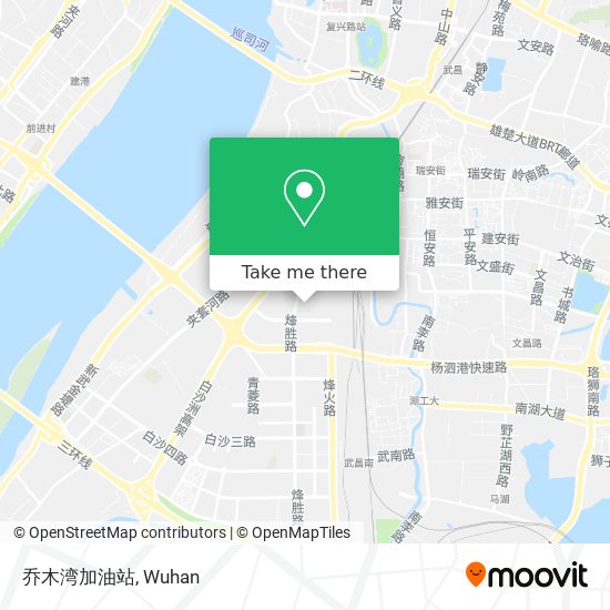 乔木湾加油站 map