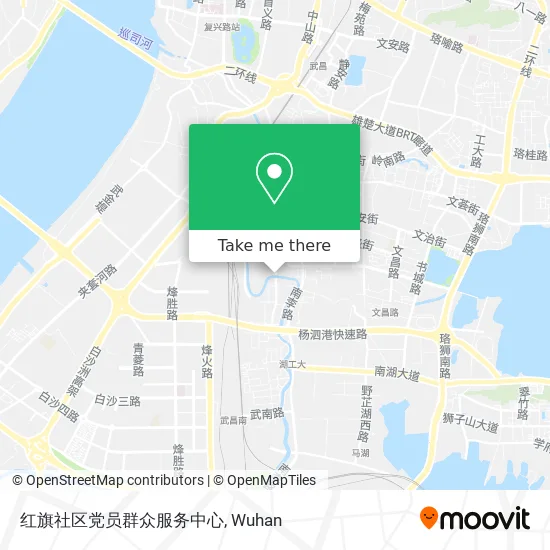 红旗社区党员群众服务中心 map