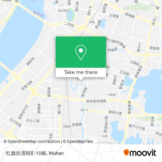 红旗欣居B区-10栋 map