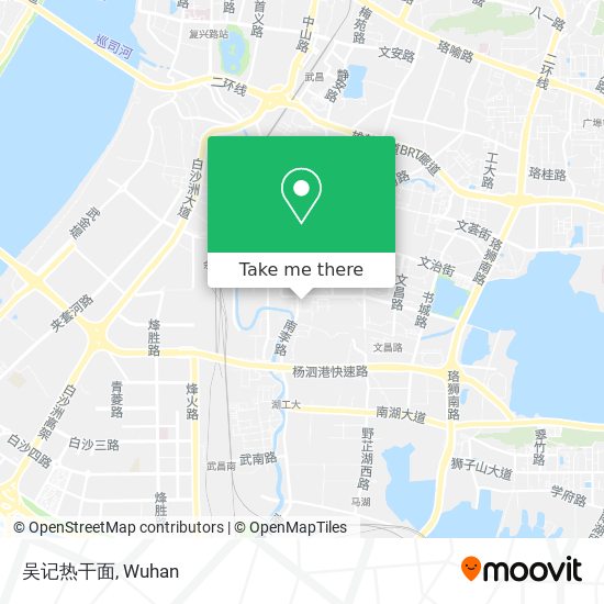 吴记热干面 map