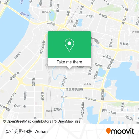 森活美景-14栋 map