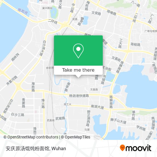 安庆原汤馄饨粉面馆 map