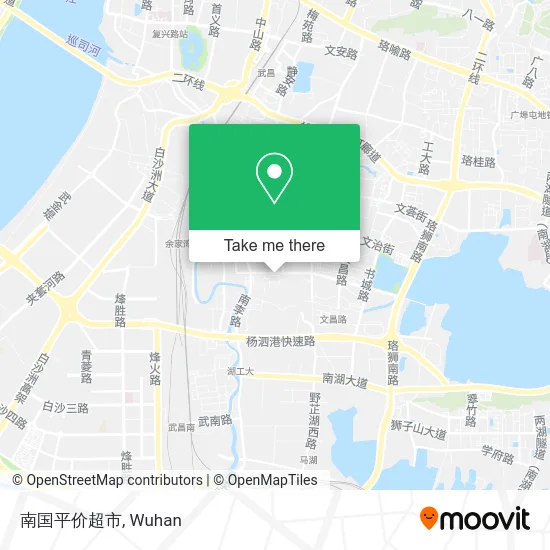 南国平价超市 map