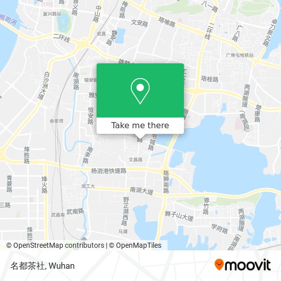 名都茶社 map