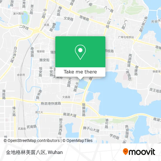 金地格林美茵八区 map