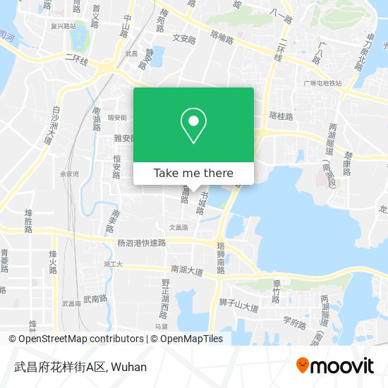 武昌府花样街A区 map