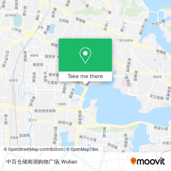 中百仓储南湖购物广场 map