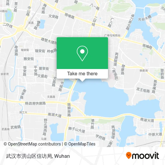 武汉市洪山区信访局 map