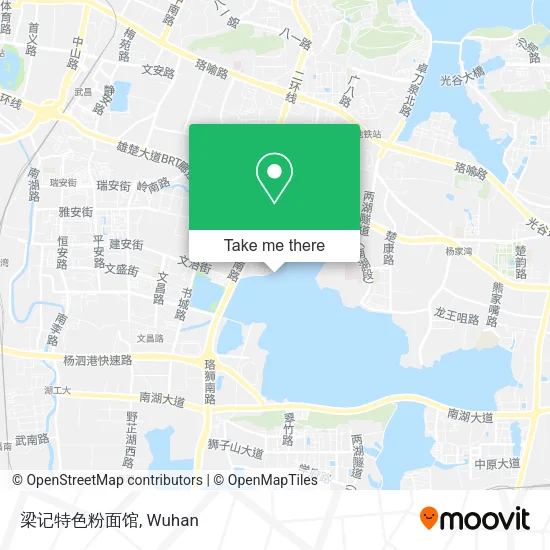 梁记特色粉面馆 map