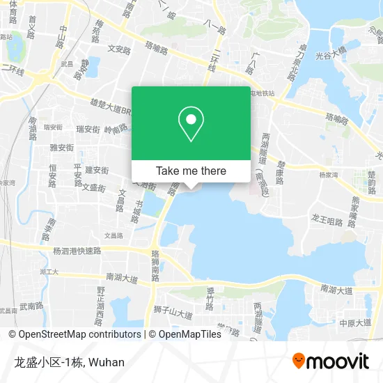 龙盛小区-1栋 map