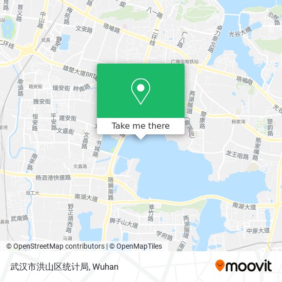 武汉市洪山区统计局 map