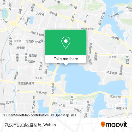 武汉市洪山区监察局 map