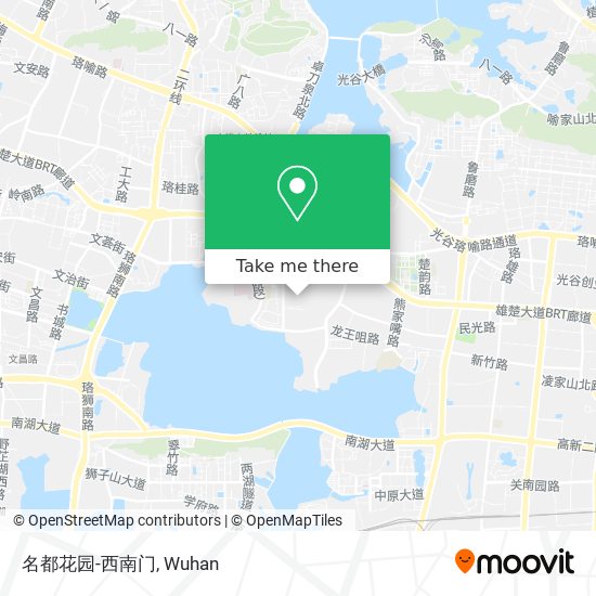 名都花园-西南门 map