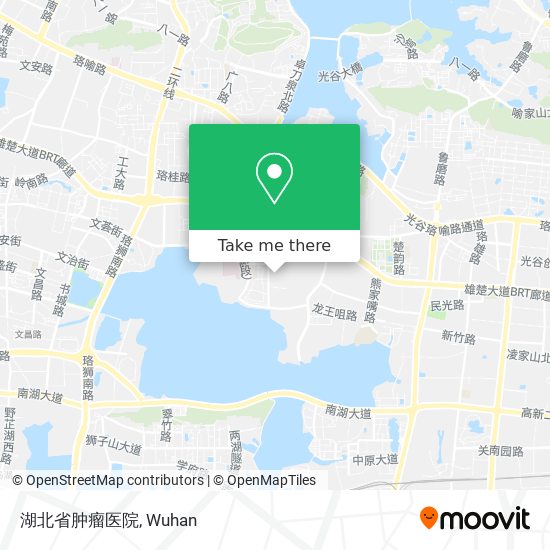 湖北省肿瘤医院 map