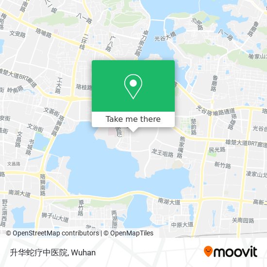 升华蛇疗中医院 map