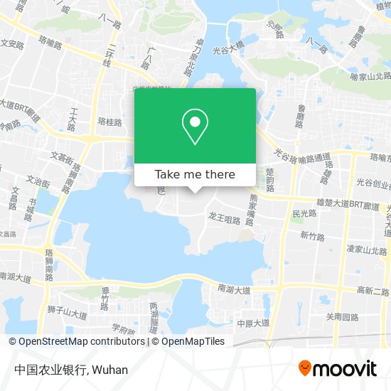 中国农业银行 map