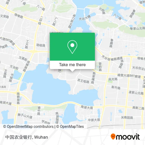 中国农业银行 map