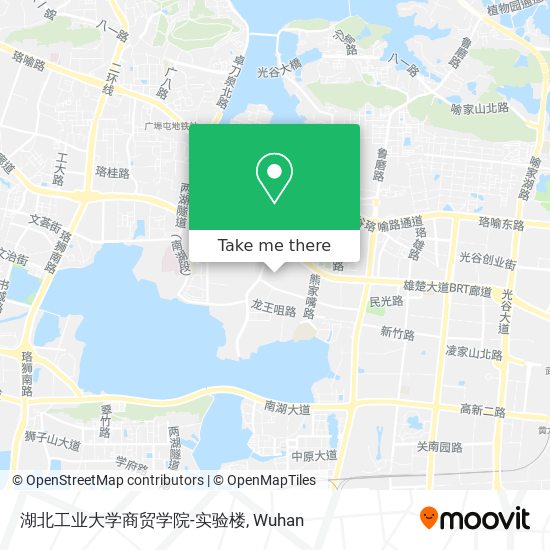 湖北工业大学商贸学院-实验楼 map