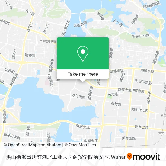 洪山街派出所驻湖北工业大学商贸学院治安室 map