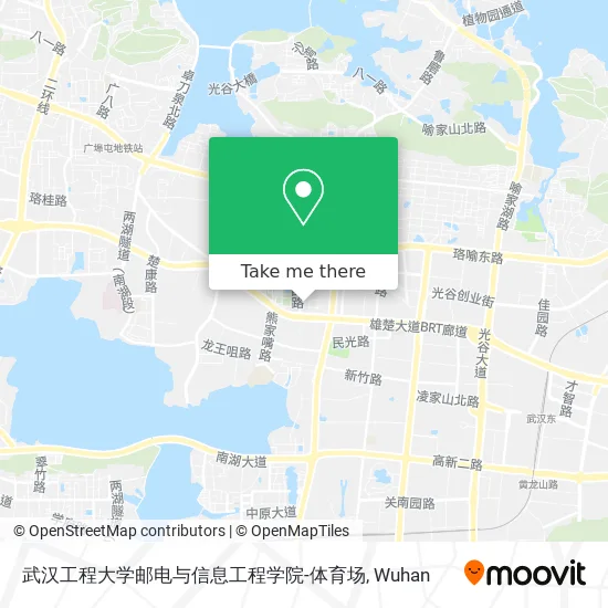 武汉工程大学邮电与信息工程学院-体育场 map