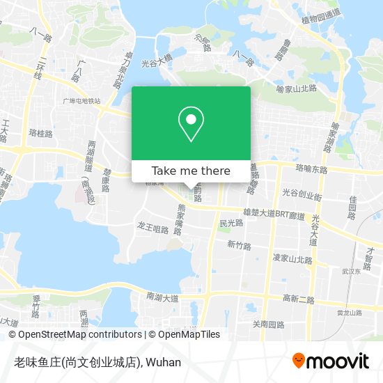 老味鱼庄(尚文创业城店) map