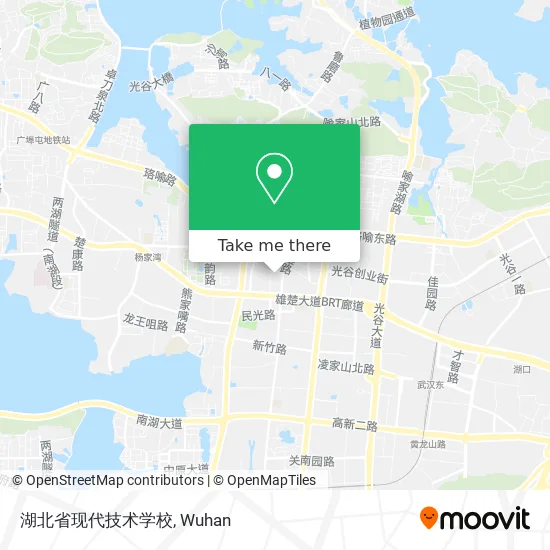 湖北省现代技术学校 map