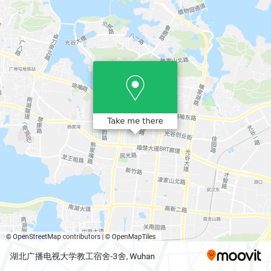 湖北广播电视大学教工宿舍-3舍 map