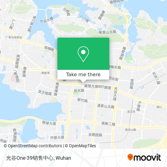 光谷One·39销售中心 map