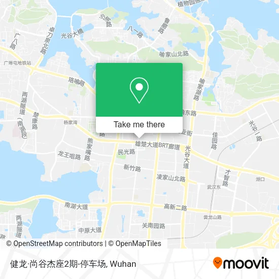 健龙·尚谷杰座2期-停车场 map