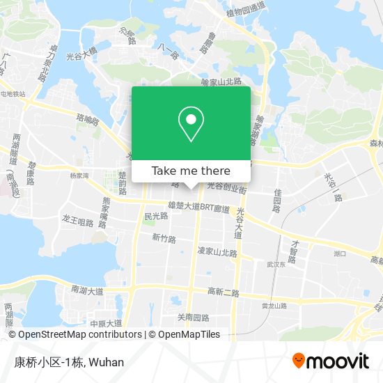 康桥小区-1栋 map