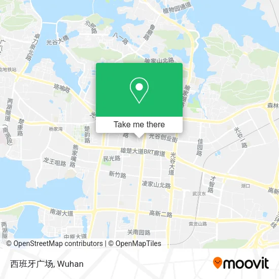 西班牙广场 map