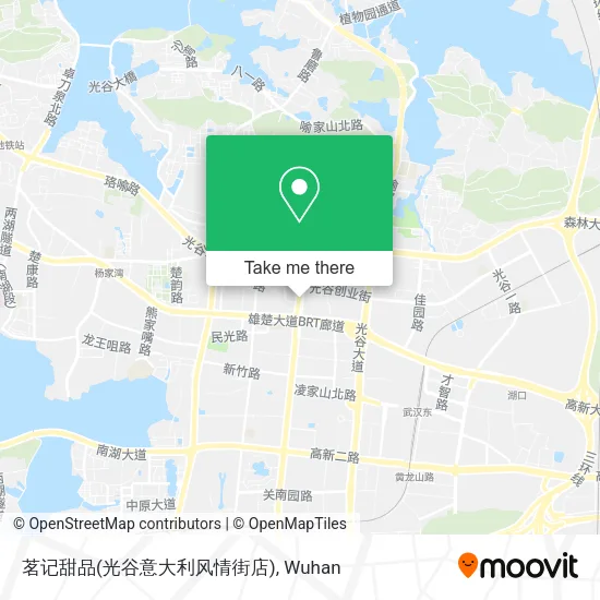 茗记甜品(光谷意大利风情街店) map