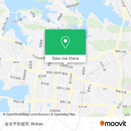 金谷平价超市 map