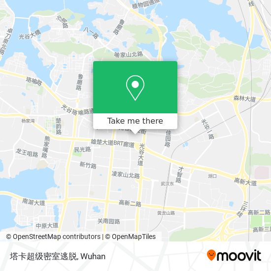 塔卡超级密室逃脱 map