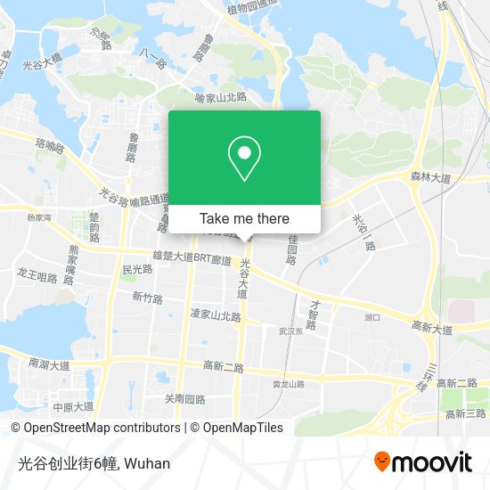 光谷创业街6幢 map