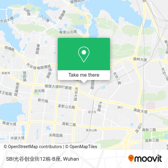 SBI光谷创业街12栋-B座 map