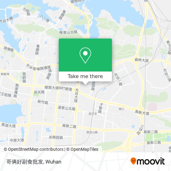 哥俩好副食批发 map