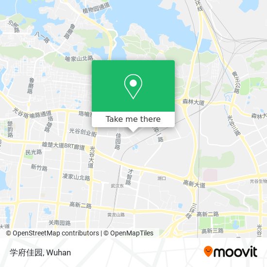 学府佳园 map