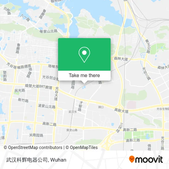 武汉科辉电器公司 map