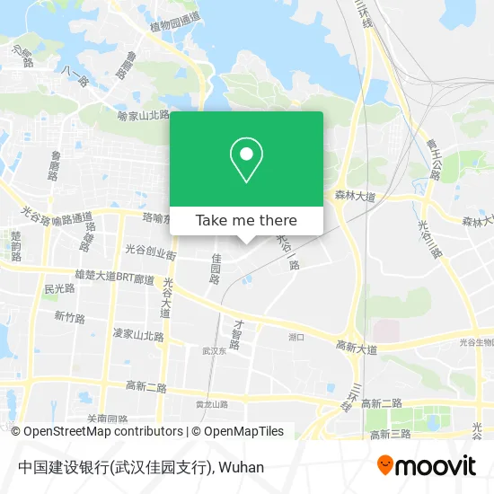 中国建设银行(武汉佳园支行) map
