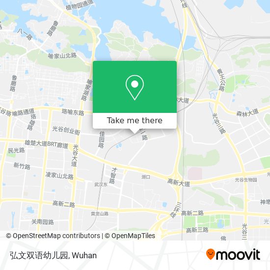 弘文双语幼儿园 map