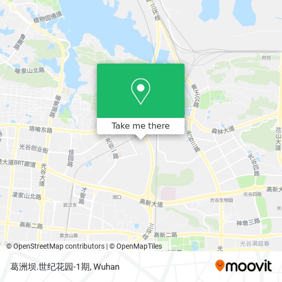 葛洲坝.世纪花园-1期 map