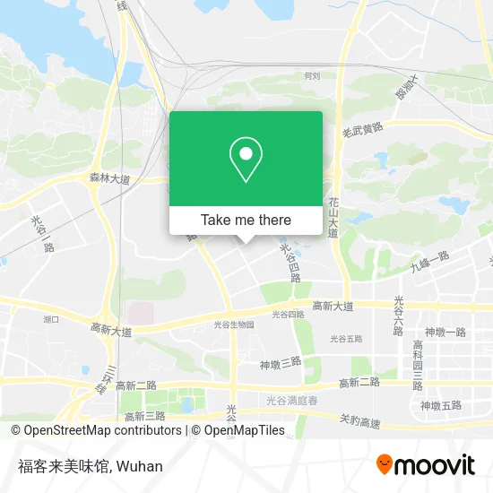 福客来美味馆 map