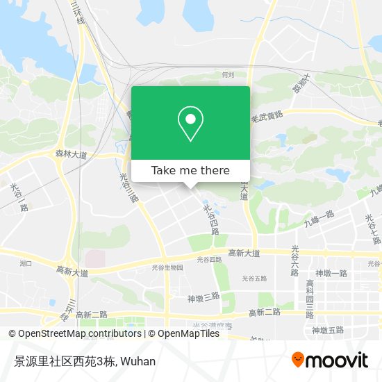 景源里社区西苑3栋 map