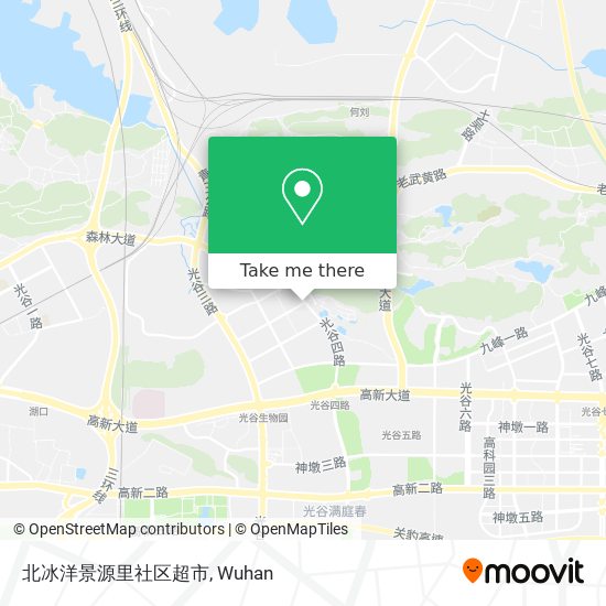 北冰洋景源里社区超市 map