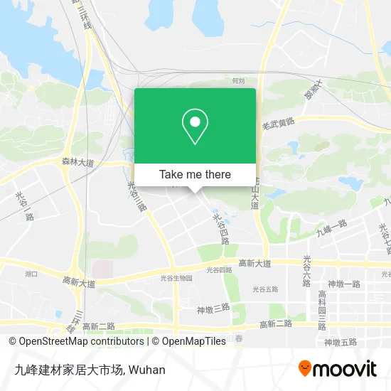 九峰建材家居大市场 map